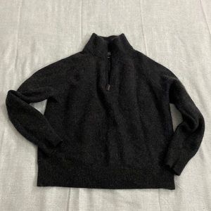 J. Crew Cashmere 1/4 Zip Sweater